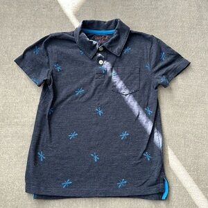 Boy’s Dragonfly Navy Polo - Cat & Jack - XS 4/5
